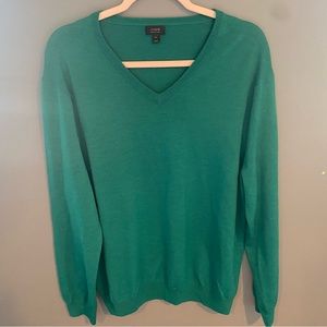 Two J crew Cotton Knit sweaters great condition